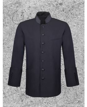 Men's Clergy Jacket Black