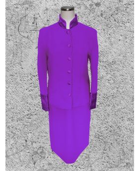 Women's Purple Clergy Suit