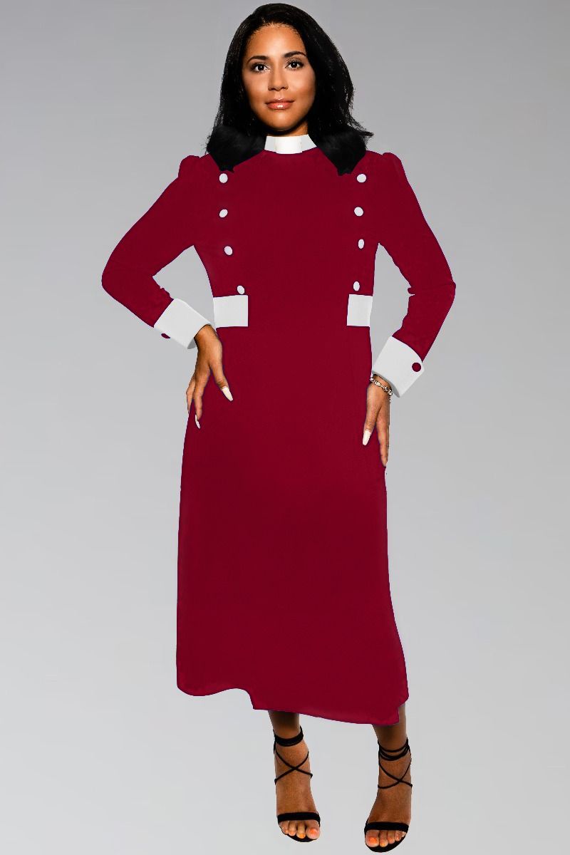 スーツ・フォーマル・ドレス L'or Cape collar Dress Cape Style – MEAN BLVD