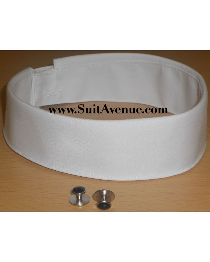 Clerical Clergy Collar with Studs