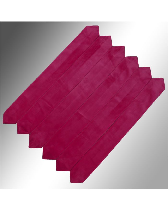Velvet Clergy Doctor Bars (Set of 6) - Fuchsia