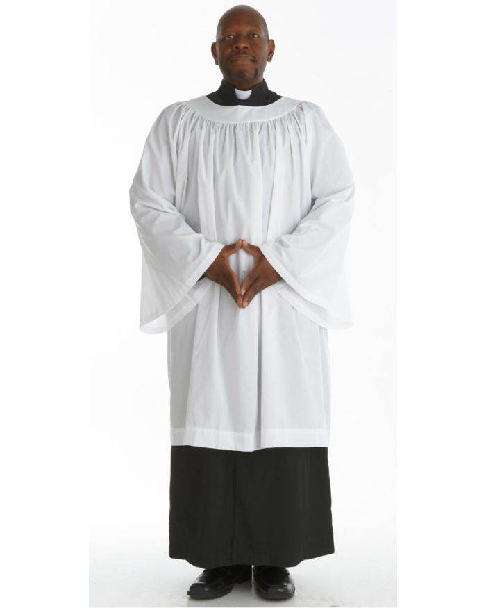 Clergy Round-Neck Surplice