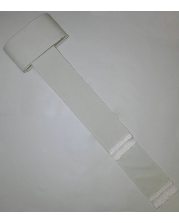 Band Cincture Belt - Solid Creme