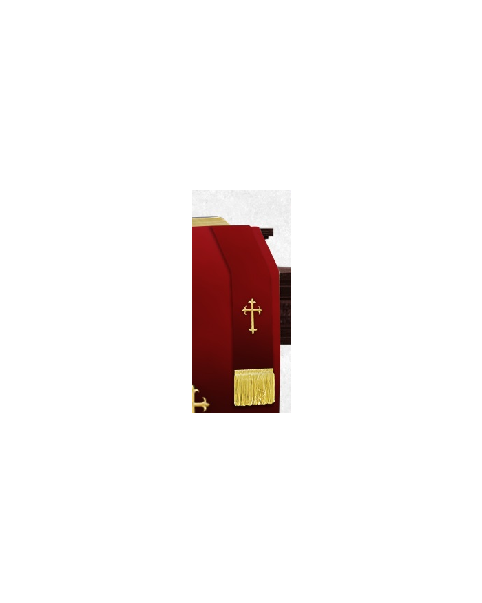 Reversible Parament Bible Stole - Colors May Vary