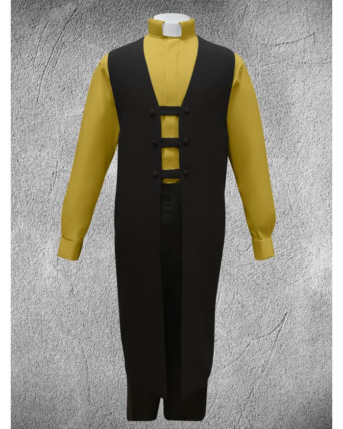 Ministerial Vesture Set Black/Gold 