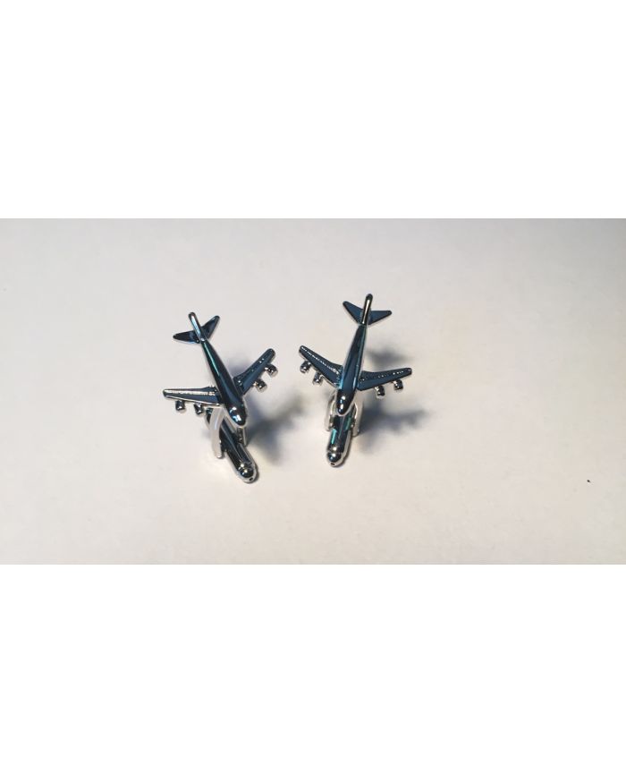 2 Pc. Transportation Airplane Traveling Dreams Cufflinks