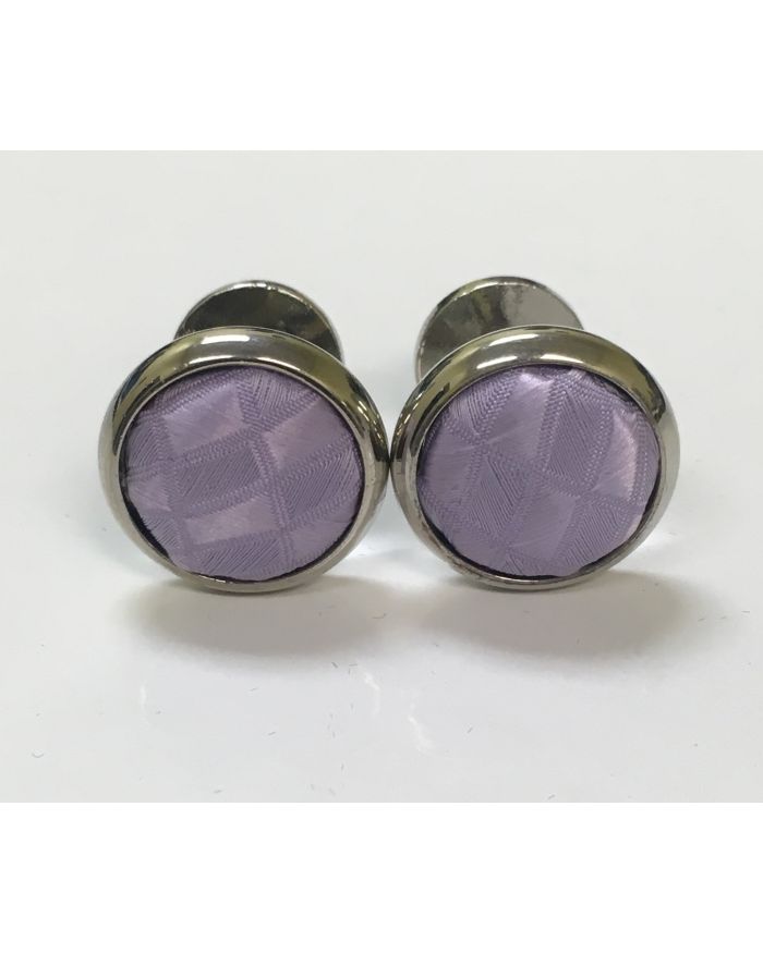 2 Pc. Exquisite Fabric Cufflinks - Lavender