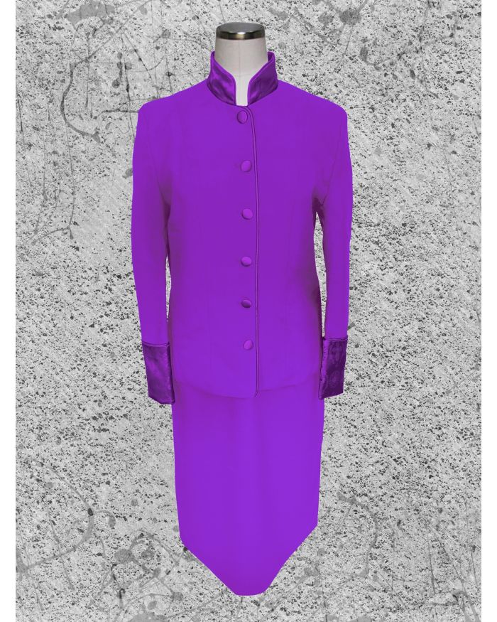 Women's Purple Clergy Suit
