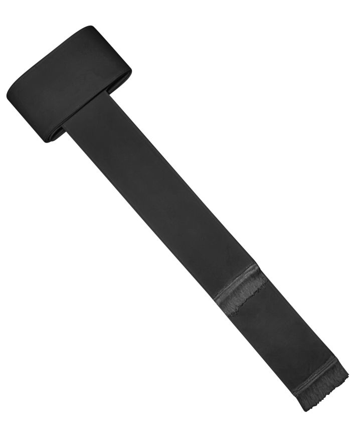 Band Cincture Belt - Solid Black