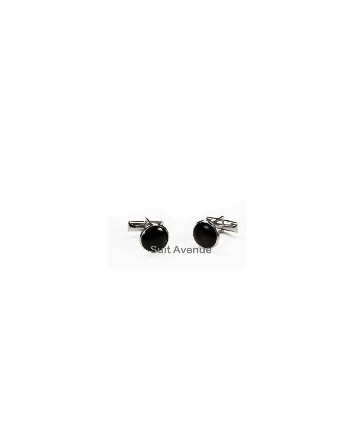 *2 Pc. Conservative Silver Cufflinks