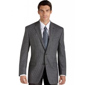 Steve Harvey Classic Collection Grey With Silver/Grey Pinstripes