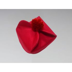 Clergy Biretta Hat Red