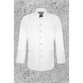 Men's White Clergy Jacket