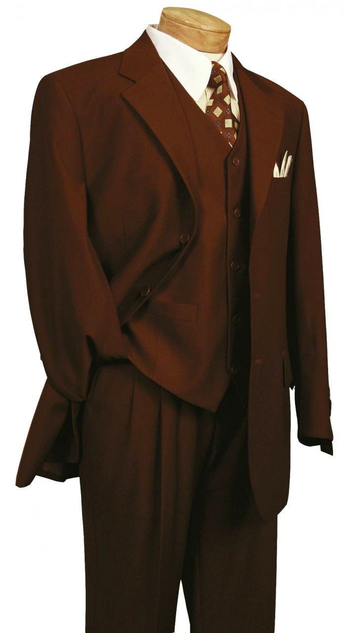 Men's Italian-Style 3 Pc. Suit - Monroe