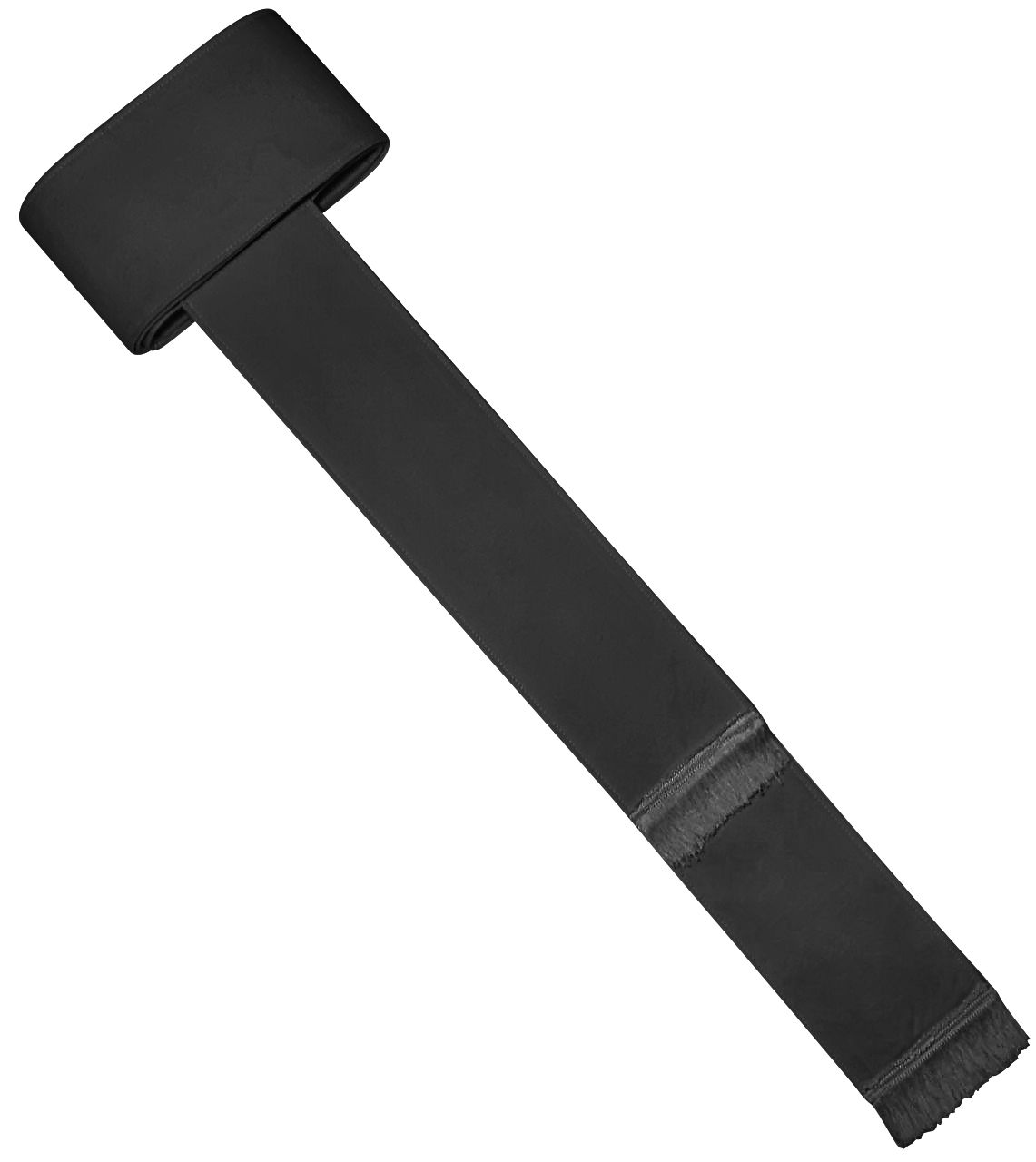 Band Cincture Belt - Solid Black