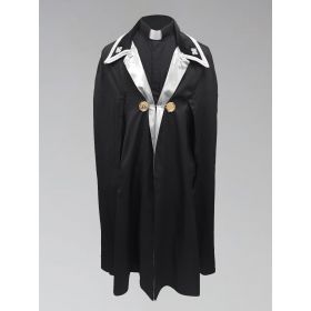 Black and White Ministerial Cape