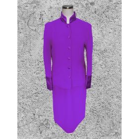 Women's Purple Clergy Suit