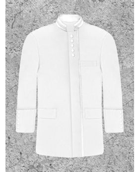 White Clergy Preacher Jacket 