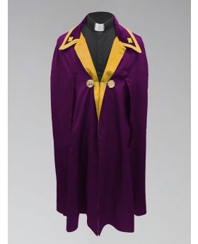 Clergy Ministerial Cape Purple with Gold